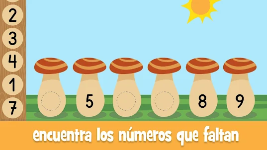 Juegos de números para niños