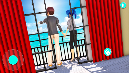 Anime High School Dating Game androidhappy screenshots 1
