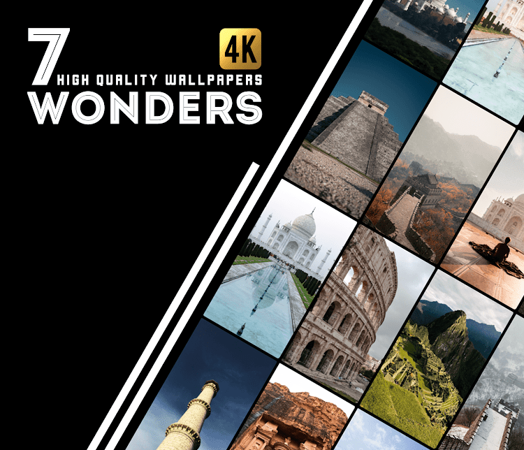7 Wonder Wallpapers in HD, 4K - 1.0 - (Android)
