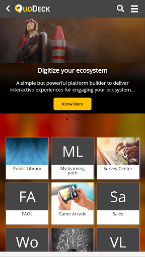 Explore QuoDeck Screen 3