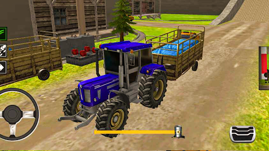 Tractor Trolley Driving Games