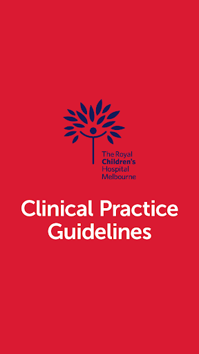 Android application Clinical Guidelines screenshort