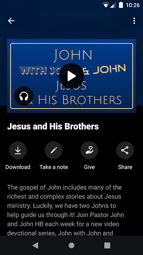 Highland Methodist App Screen 3