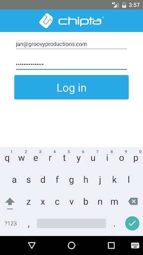 Android application Chipta screenshort