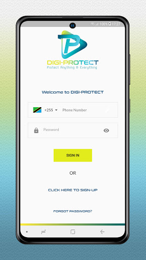Android application Digi Protect Insurance Agency screenshort