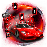 Red Speed Car Keyboard Theme icon