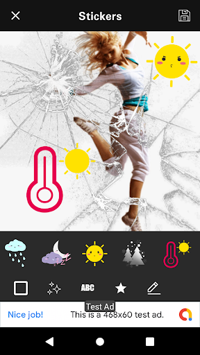 Broken Glass Photo Editor Screen 3