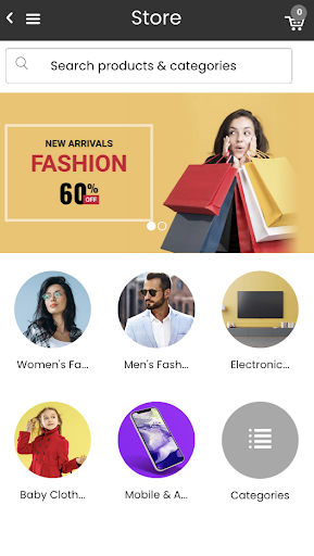 Grocery App Screen 2