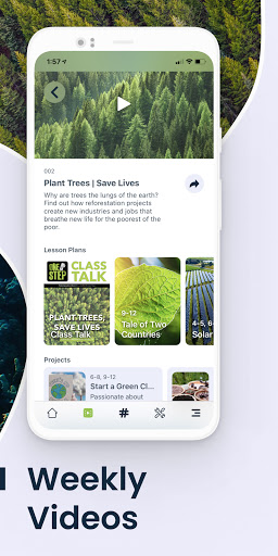 Android application One Step #stompoutcarbon screenshort