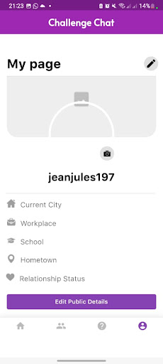 ChallengeChat Screen 3