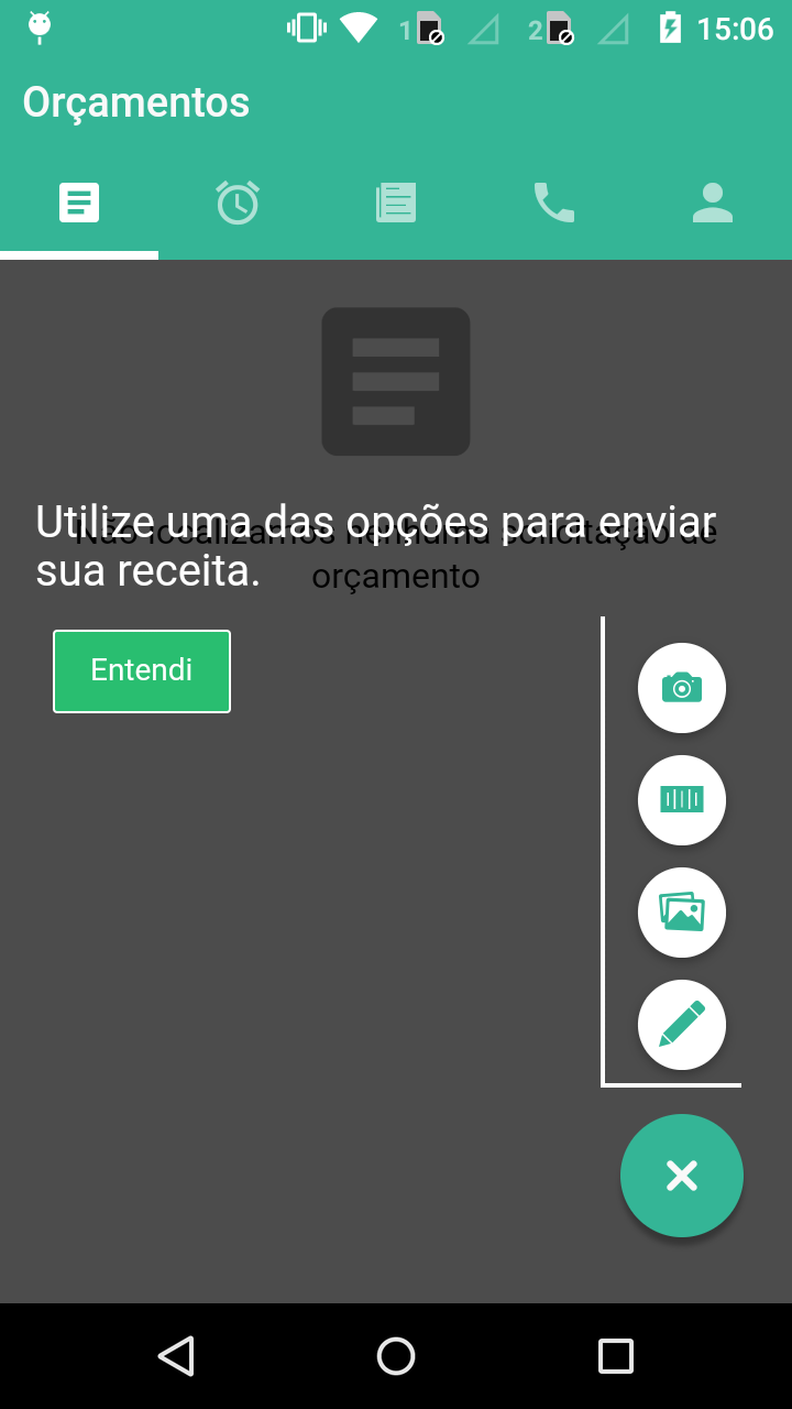 Android application Universal Fórmulas Magistrais screenshort