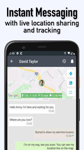 Konum Messenger Screen 3
