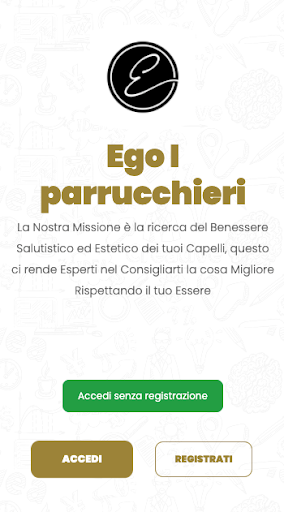Android application Ego I Parrucchieri Hair Beauty screenshort