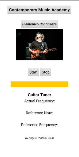 Android application Accordatore Chitarra - Gianfra screenshort
