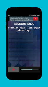 Captura de Pantalla 2 Marion Jola - RAYU //OFFLINE android