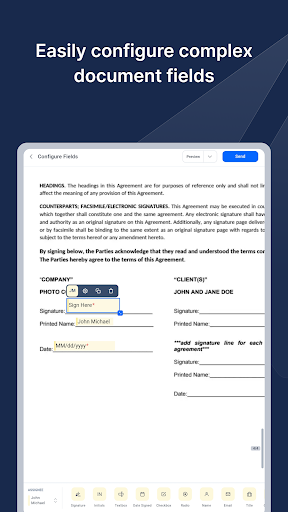 Screenshot of BoldSign: Sign Docs & Request