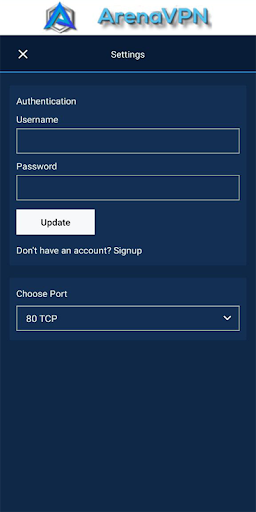 ArenaVPN Screen 3