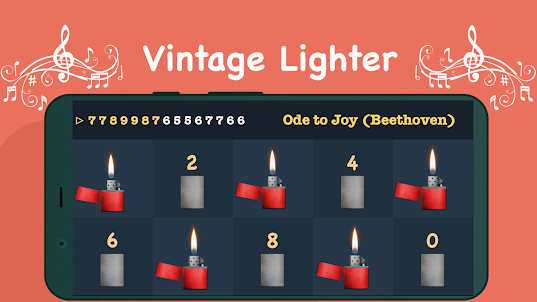 Vintage Lighter Music Game