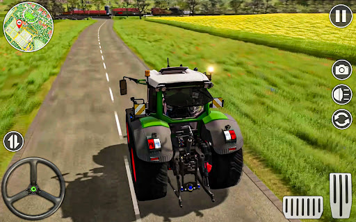 Android application Farming Game- Tractor Game 3d screenshort