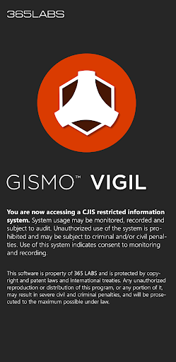 Android application Gismo Vigil screenshort