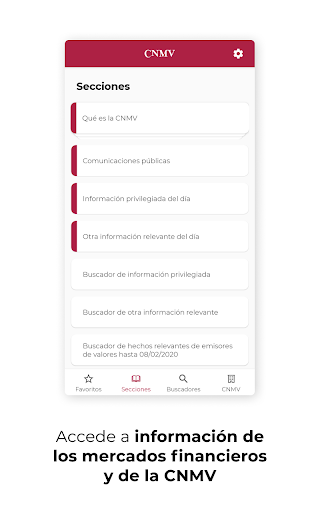 CNMV Screen 2