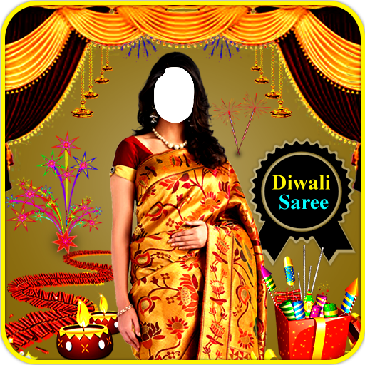 Diwali Women Saree Suit New  Icon
