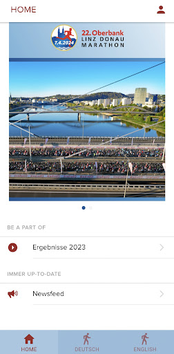 Android application Linz Donau Marathon screenshort