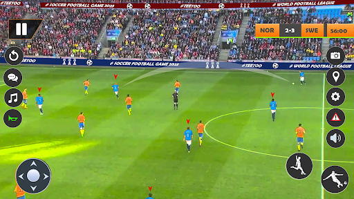 Android application Soccer Football Game 2023 screenshort