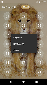 Screenshot 3 Sonidos León y tono android
