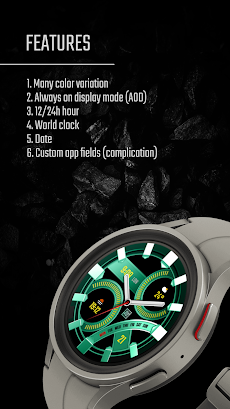 Analog watch face - DADAM44のおすすめ画像3