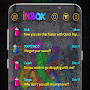 Graffiti colourful SMS theme