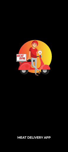 Android application Meat Bro Delivery Partner screenshort