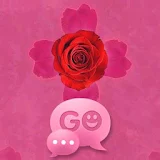 GO SMS Pink Rose Cute Buy icon