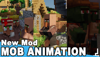 screenshot of Addons Mobs Animations to MCPE