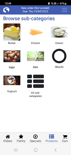 Simotas Food Distributors Screen 2