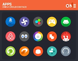 screenshot of OneUI Circle Icon Pack