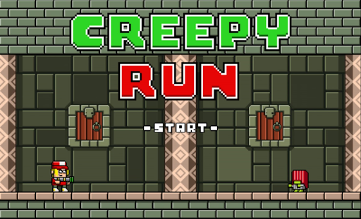 Android application Creepy Run screenshort