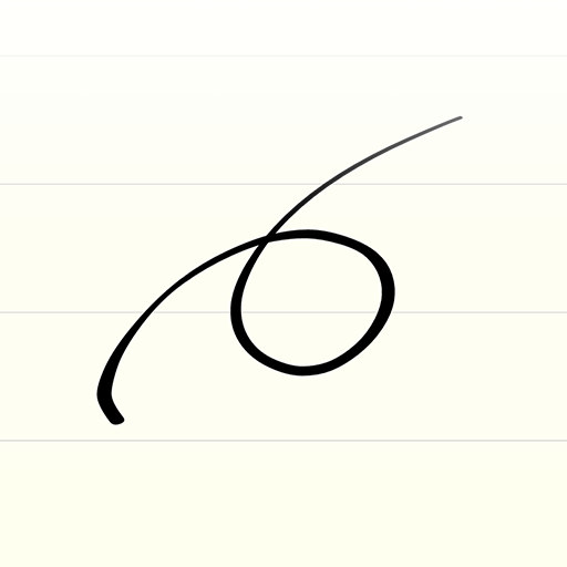 Handwriting memo "a Paper" Logo