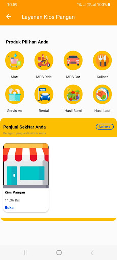 Kios Pangan Screen 2
