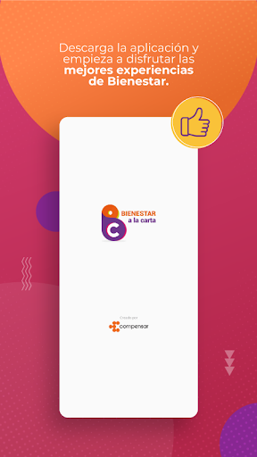 Android application Distrito Bienestar screenshort