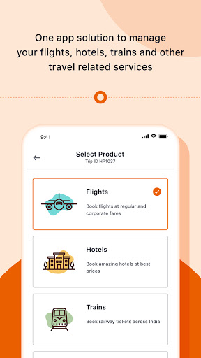 Happay Travel Screen 2