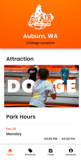 Big Air - Trampoline Park Screen 2
