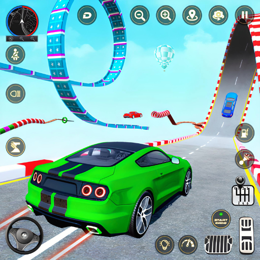 GT Car Stunt Master: Race Game