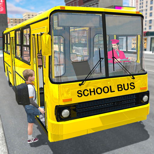 Chauffeur dautobus scolaire logo