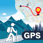 Cover Image of ダウンロード Hiking GPS Navigation Map Locator & Route Finder 1.3 APK