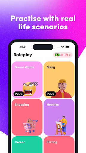 Converse AI: Learn a language Screen 3