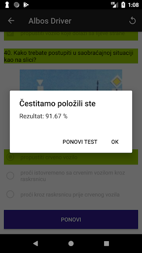 Albos Driver - Testovi BIH Screen 3