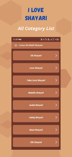 I Love All Hindi Shayari Screen 2