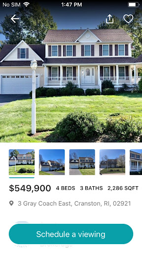 New England Home Search Screen 2