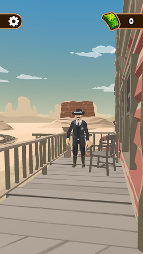 Android application Western Cowboy: Shooting Game screenshort